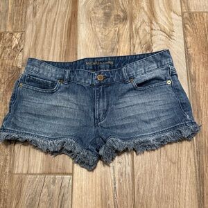 Michael Kors Women's 3" Frayed Denim Jean Shorts